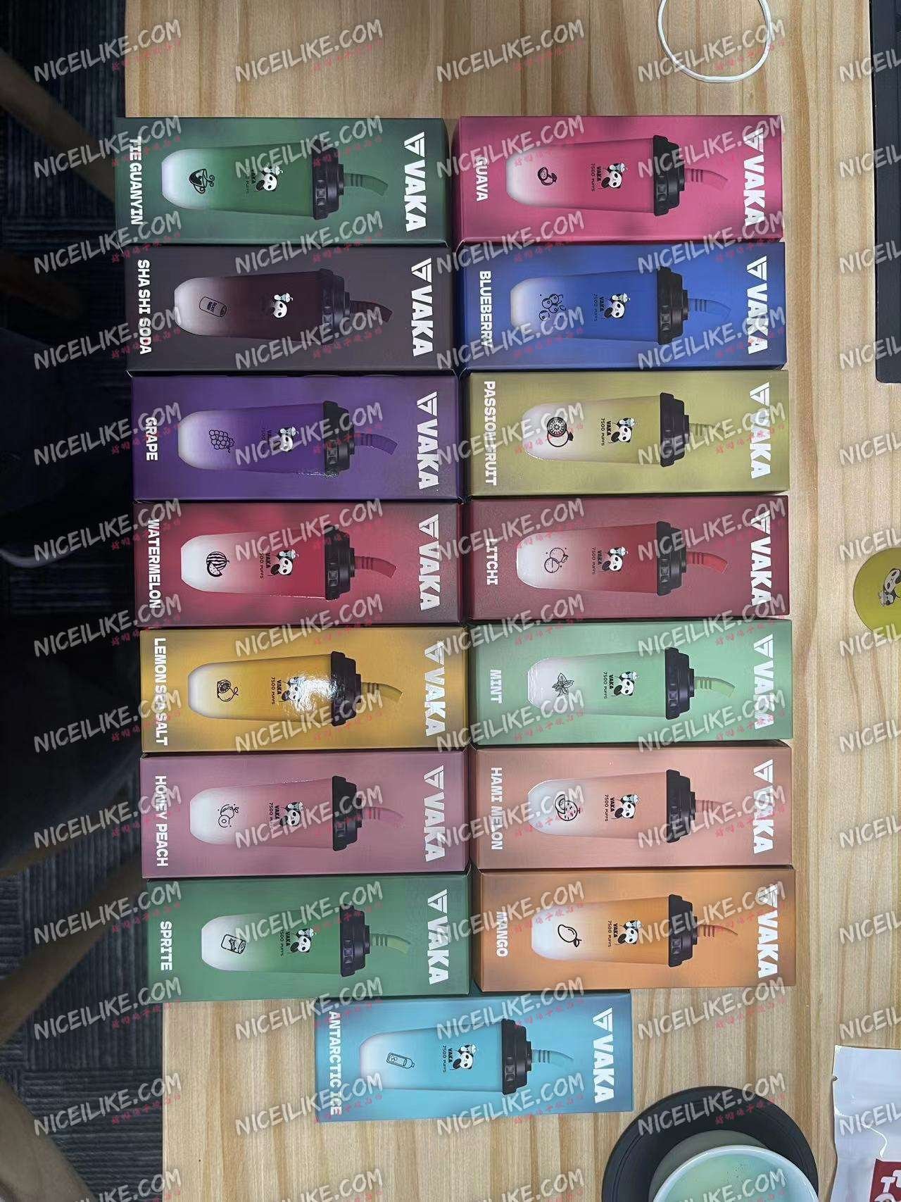 ⚡台灣現貨⚡VAKA奶茶杯7500口一次性/拋棄式電子煙