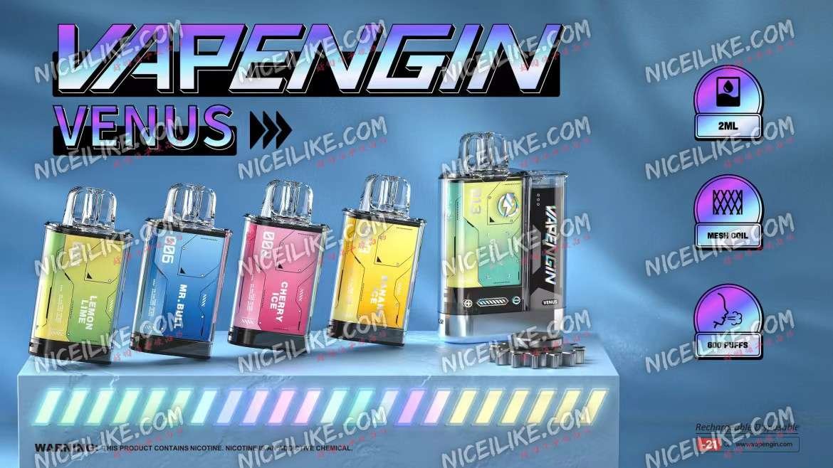 Vapengin Venus Host + Cigarette Cigarette Kit Host 500Mah Battery Cigarettes 2-in-1