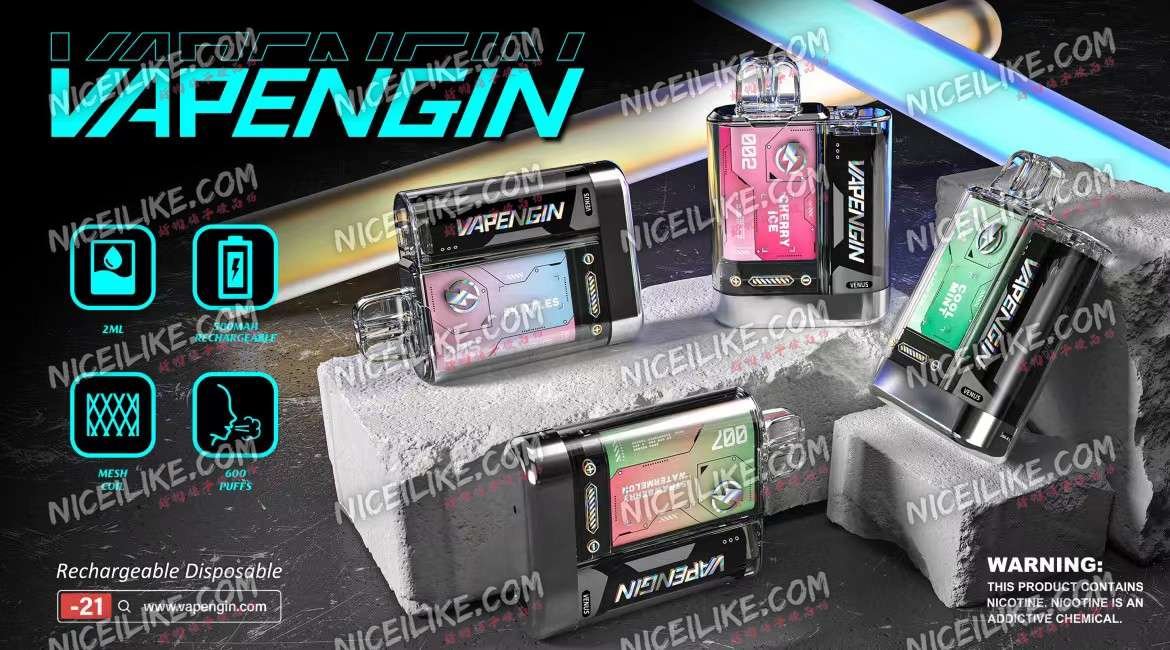 Vapengin Venus Host + Cigarette Cigarette Kit Host 500Mah Battery Cigarettes 2-in-1