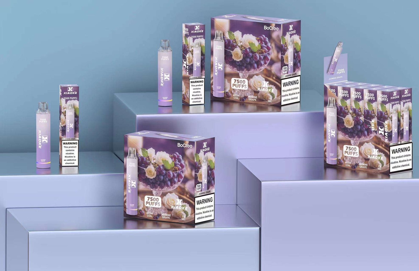 XIAOKE7500 Mouth Disposable Electronic Cigarette-Details1 XIAOKE7500 Mouth Disposable Electronic Cigarette-Details1